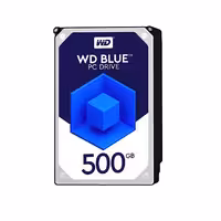 هارد دیسک اینترنال 500 گیگابایتی آبی وسترن دیجیتال Western Digital Blue(کارکرده)