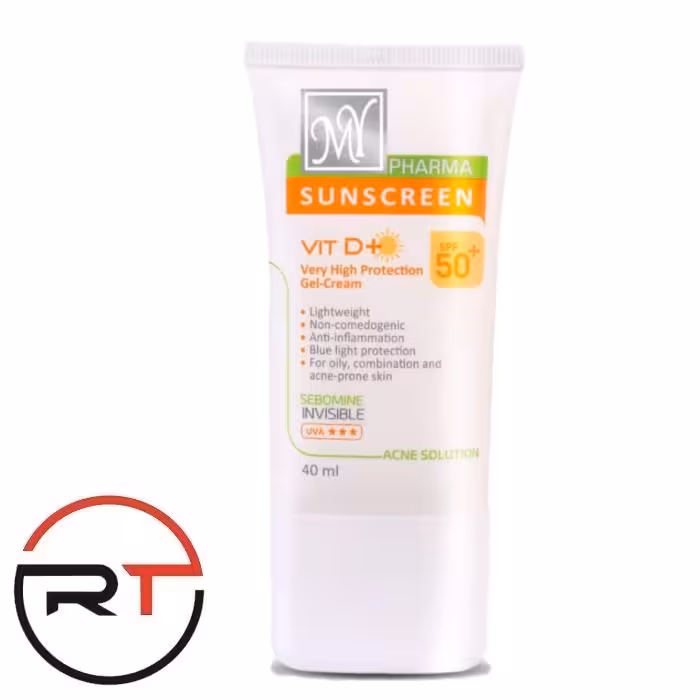 ضد آفتاب فاقد چربی SPF50 آکنه سلوشن مای فارما