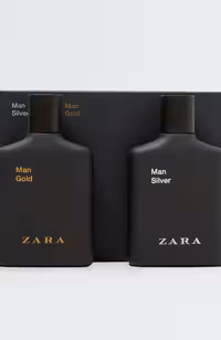 ست عطر و ادکلن مردانه زارا من گلد و من سیلور ادوتویلت Zara Man Gold & Man Silver for men