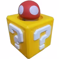 خرید لامپ با طرح علامت سوال و قارچ از بازی Super Mario