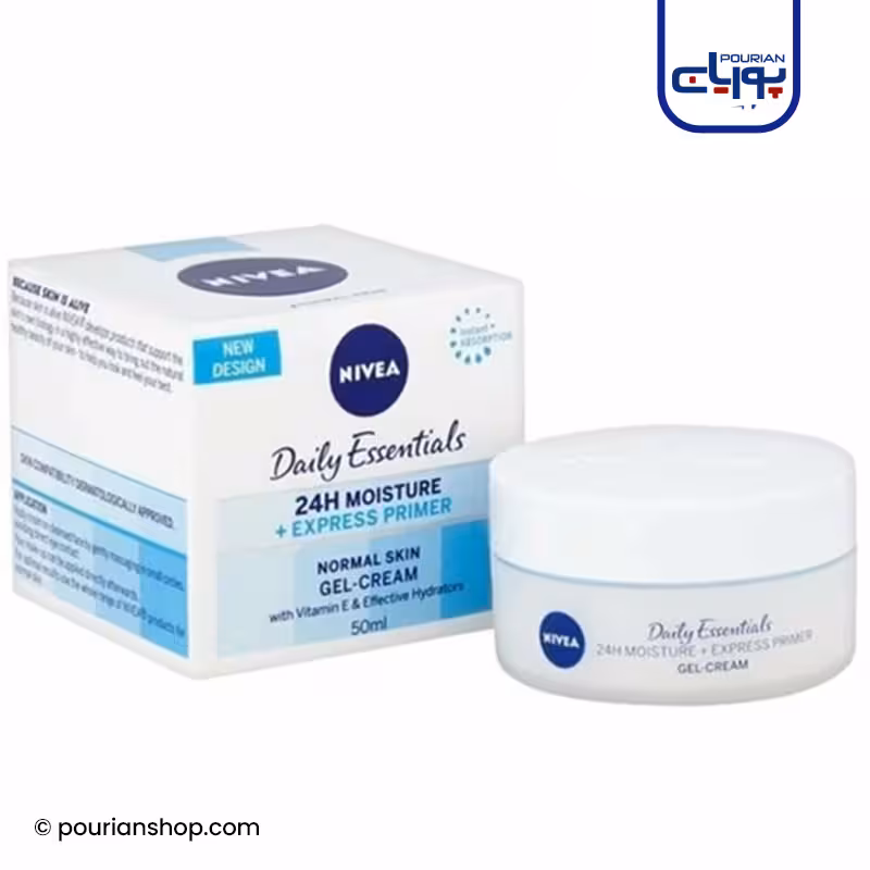 کرم مرطوب کننده روز نیوا Spf15 حاوی آنتی اکسیدان و ویتامین E حجم 50 میل