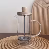 فرنچ پرس پیرکس 300میل مدل درب بامبو