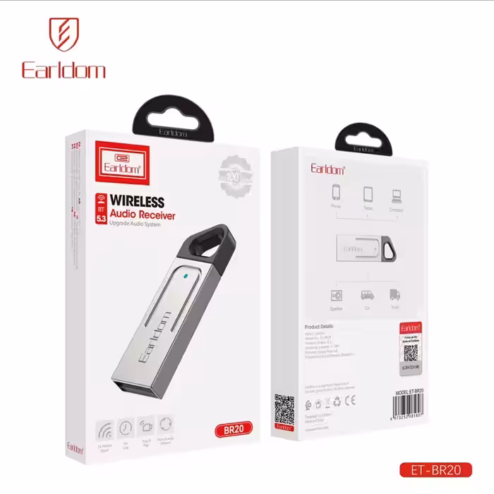 دانگل بلوتوثی ماشینی ارلدام Earldom BR20