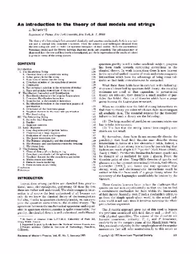 خرید و دانلود نسخه کامل کتاب Introduction to the theory of dual models and strings