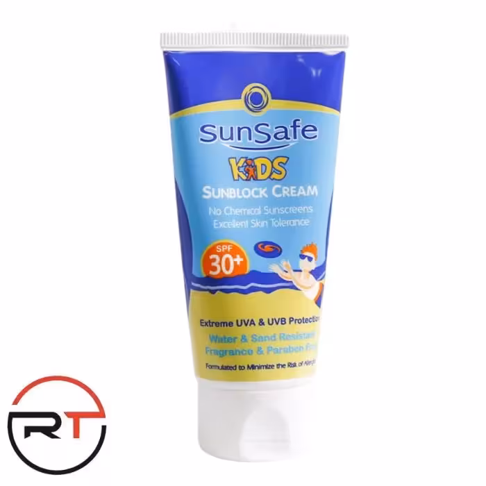 ضد آفتاب کودکان SPF30 پوست‌های حساس سان سیف
