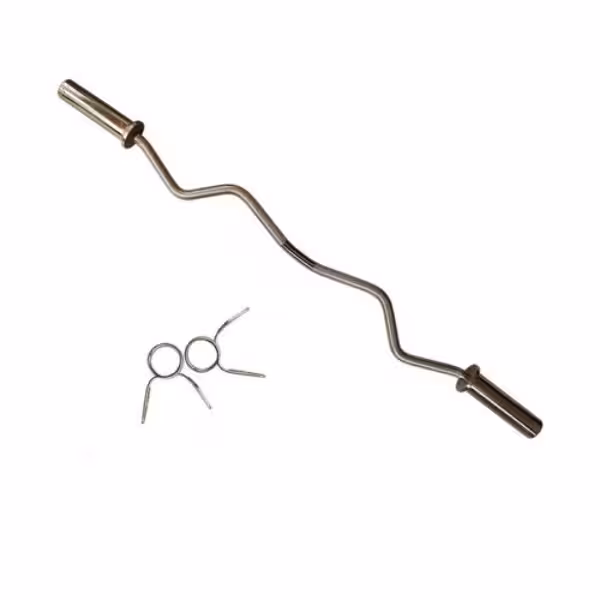 میله هالتر لاری یا خم آستین دار 150 سانت Barbell barbell with sleeves