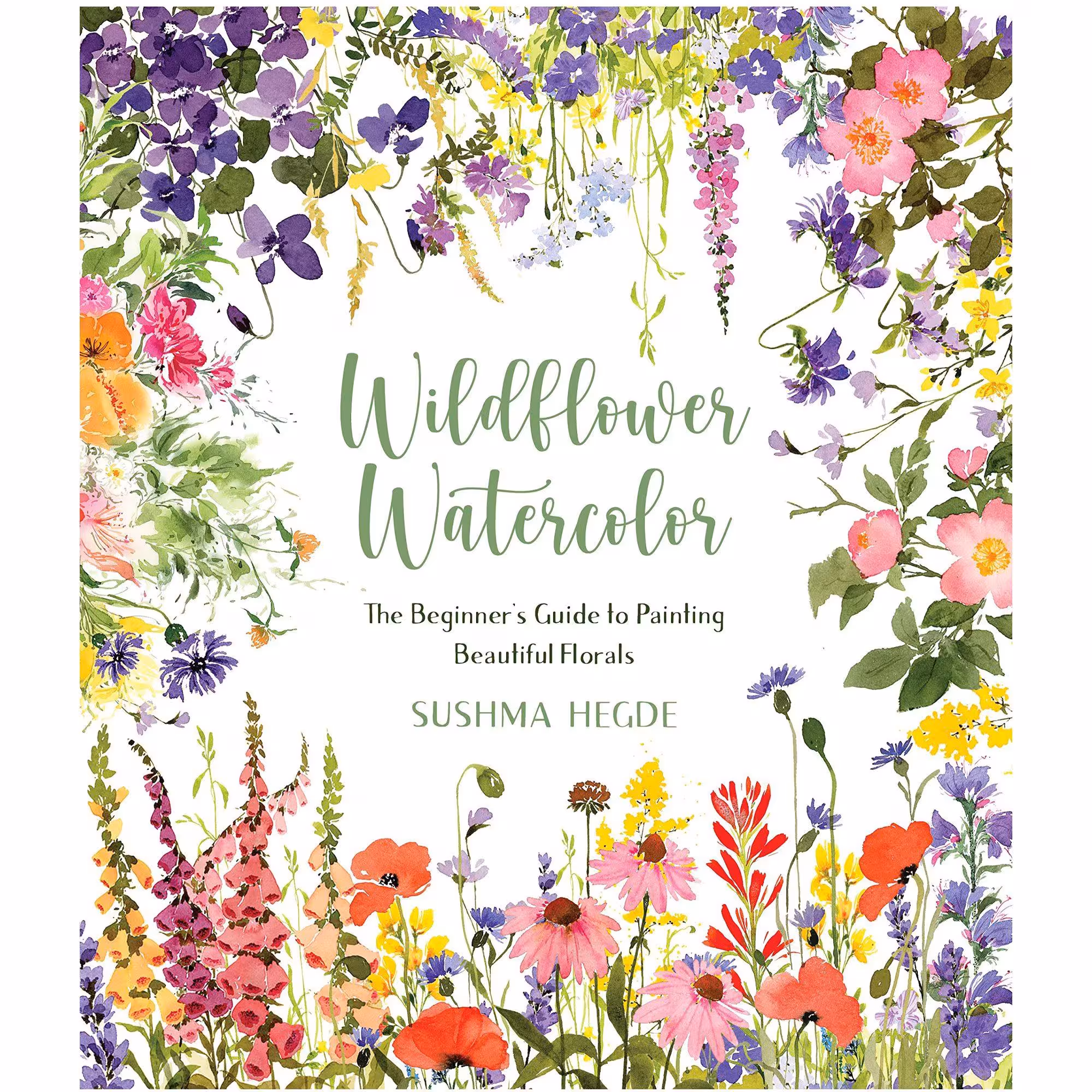 کتاب Wildflower Watercolor