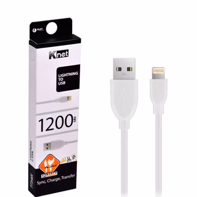 کابل شارژ آیفون Knet مدل K-UC561