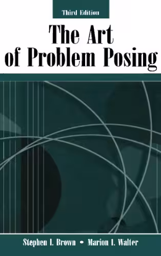 خرید و دانلود نسخه کامل کتاب The art of problem posing