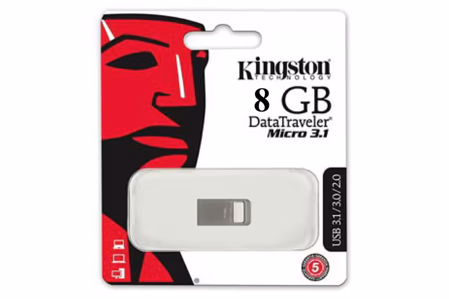 فلش مموری 8 گیگ Kingston مدل DataTraveler micro 3.1