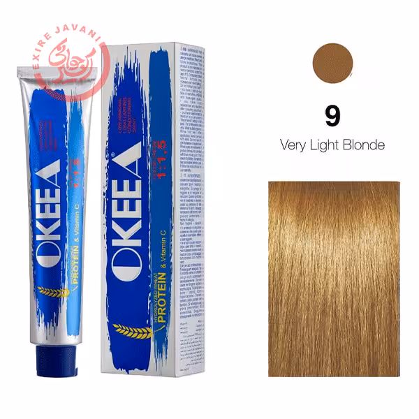 رنگ مو شماره 9 (Very Light Blonde) 100 میل