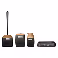 ست سرویس بهداشتی 4 پارچه اقیانوس هوم مدل OKY - 6095124 | کالا مکس