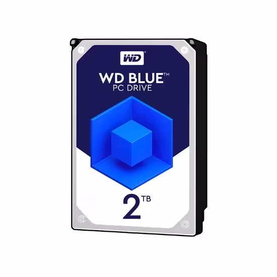 هارددیسک اینترنال وسترن دیجیتال مدل Blue ظرفیت 2 ترابایت
