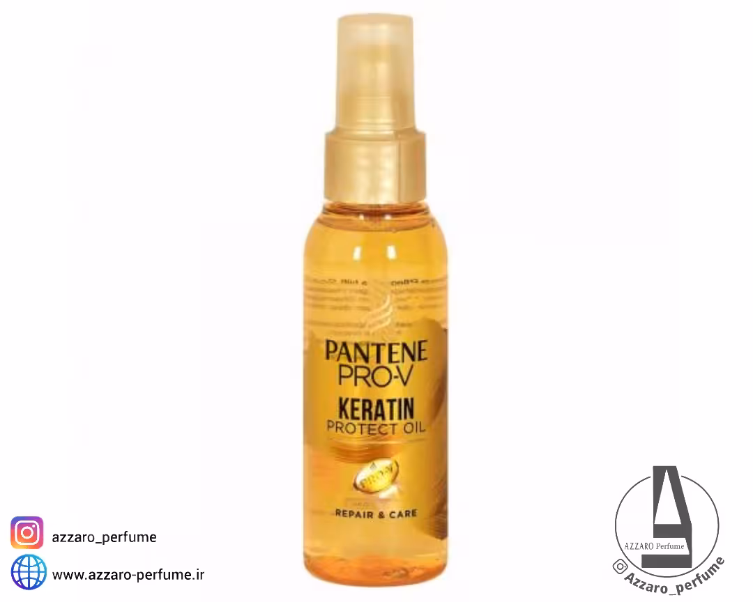 روغن مو کراتین Pantene پنتن مدل Repair & Care حجم 100 میل