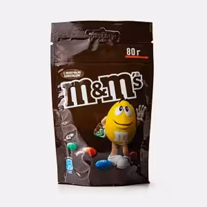 اسمارتیز ام اند ام با مغز شکلاتی 80 گرمی