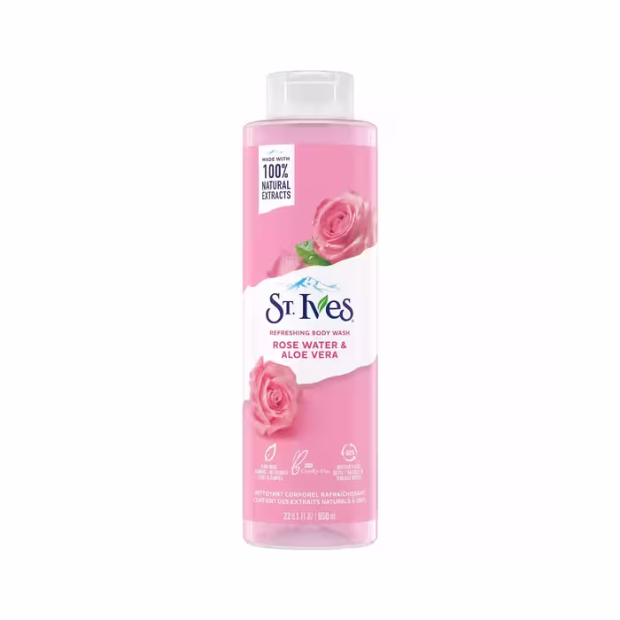 شامپو بدن گل رز و آلوورا سینت ایوز St.Ives 650ml
