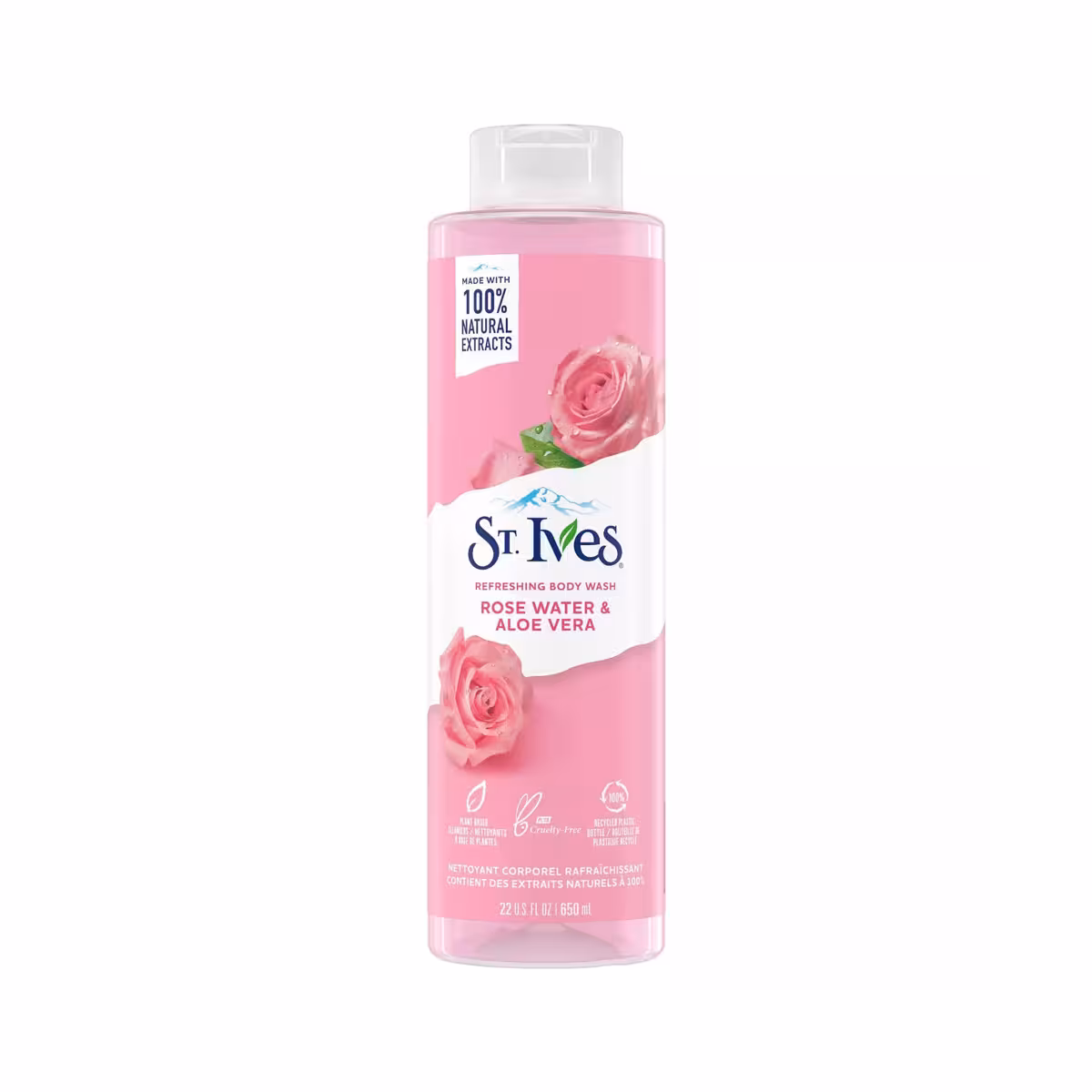 شامپو بدن گل رز و آلوورا سینت ایوز St.Ives 650ml