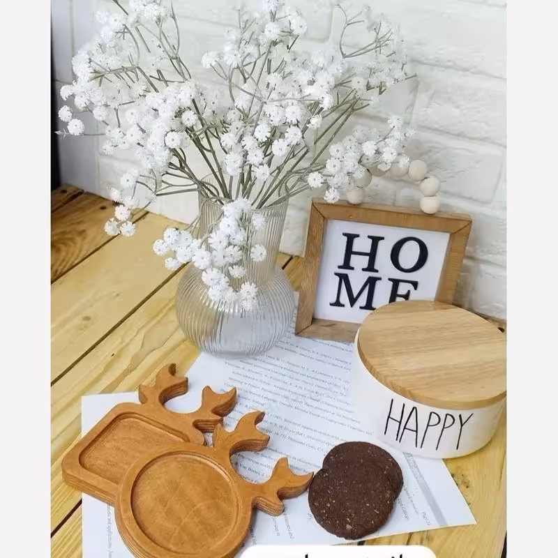 زیر لیوانی گرد و مربع گوزن | amazonchi