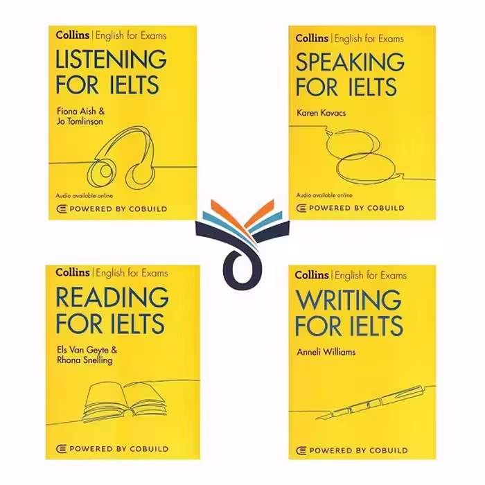 مجموعه پک 4 جلدی Collins For Ielts