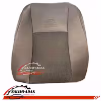 روکش صندلی کاپرا چرم وسط پارچه رنگ روشن