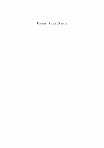 خرید و دانلود نسخه کامل کتاب Urinary Stone Disease