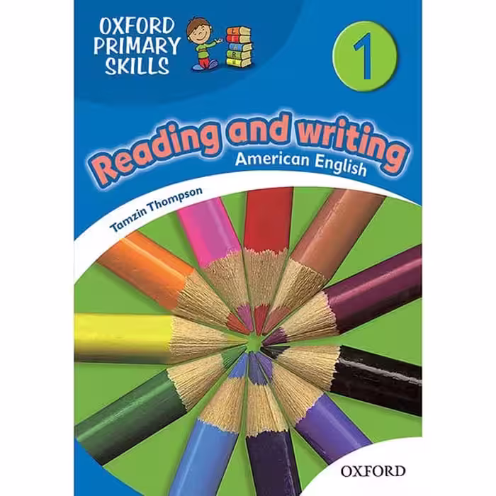 کتاب ریدینگ اند رایتینگ 1 امریکن فمیلی فرندز American Oxford Primary Skills 1 reading and writing