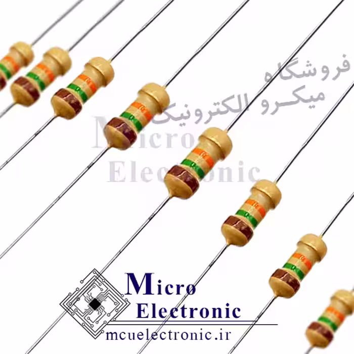 مقاومت 15K اهم 1/4 وات بسته ی 50 عددی