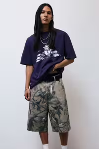 تی شرت مردانه چاپی ARCANE اورجینال Pull & Bear