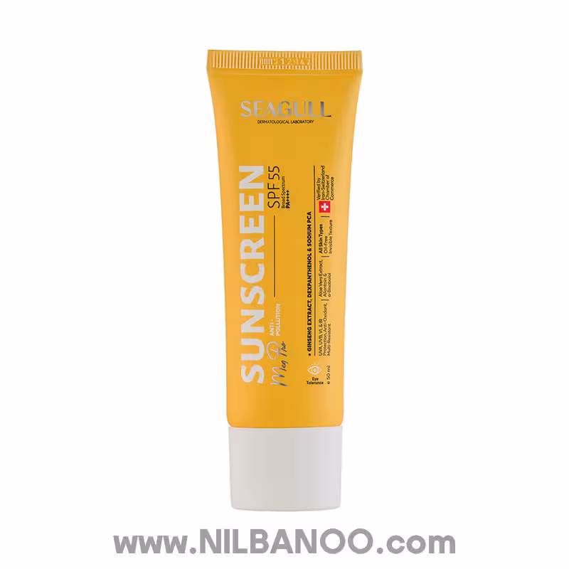 کرم ضد آفتاب آقایان سی گل SPF55 مناسب انواع پوست 50 میلی لیتر