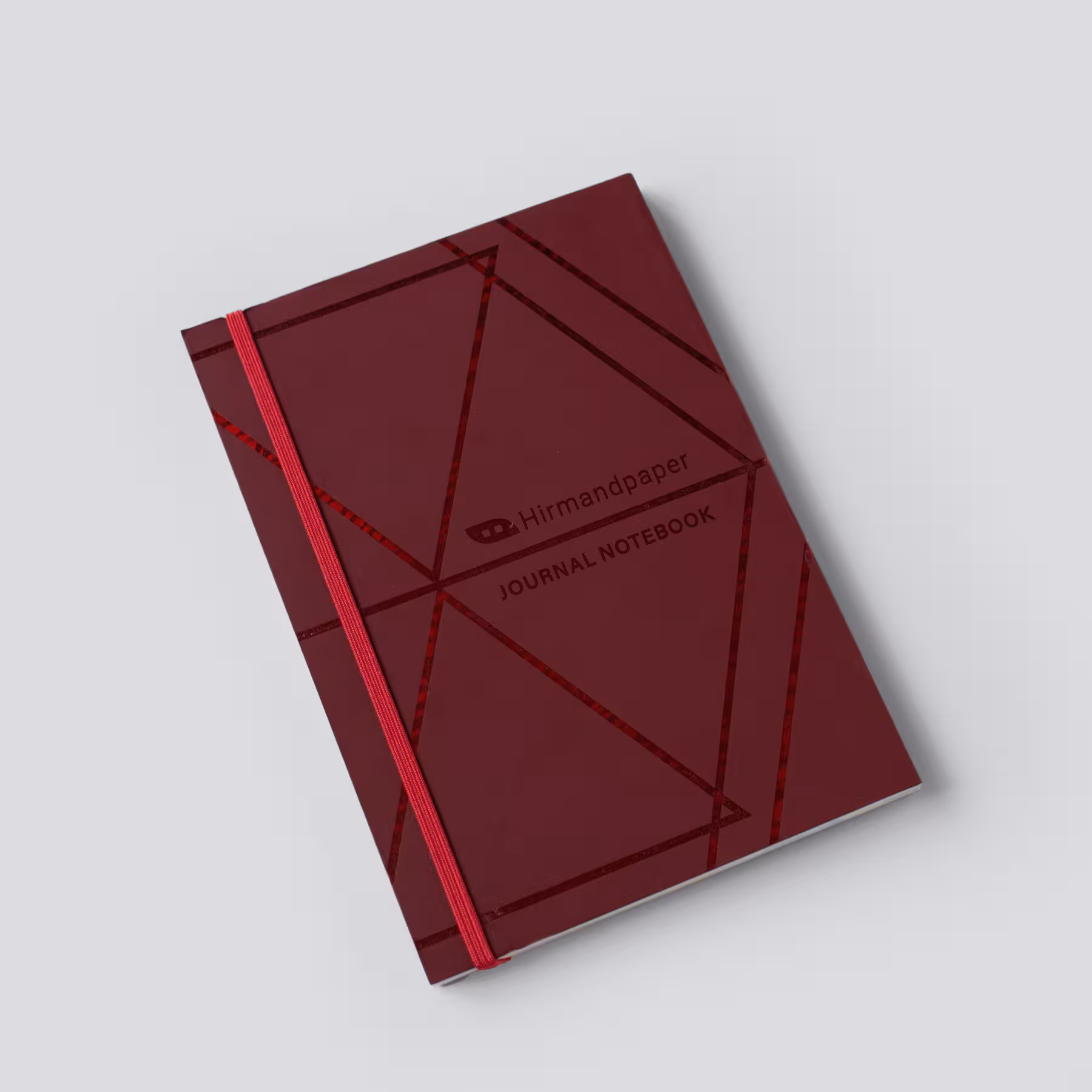 دفتر خط دار متالایز کشدار زرشکی هیرمند (Hirmandpaper)