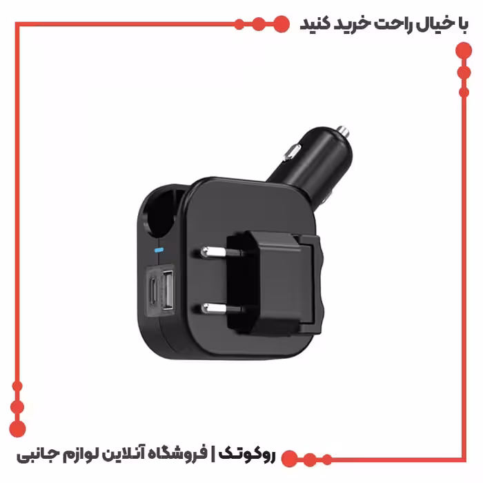 شارژر فندکی و دیواری 20 وات گرین لاین مدل Duo Power