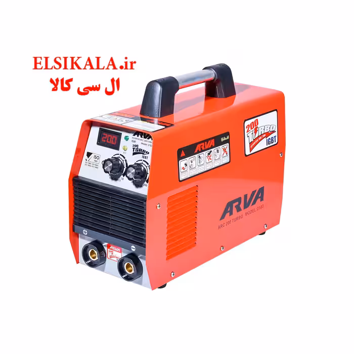 دستگاه اینورتر جوشکاری 200 آمپر TURBO B مدل 2103 B آروا و با متعلقات