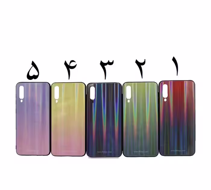 کاور محافظ قاب سامسونگ مدل لیزری Tempered Glass Laser Case Samsung galaxy A50/A30S