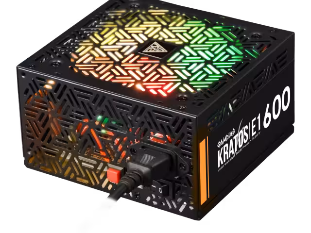 منبع تغذیه گیم دیاس مدل KRATOS E1-600