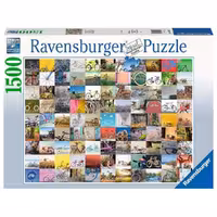 پازل 1500 قطعه Ravensburger طرح 99 دوچرخه