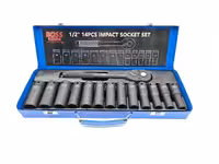 جعبه بکس 14 عددی پایه بلند صنعتی فشار قوی باس مدل BS14