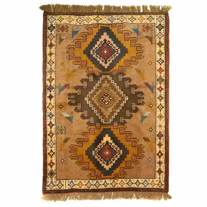 فرش دستبافت کرمانج دو و نیم متری