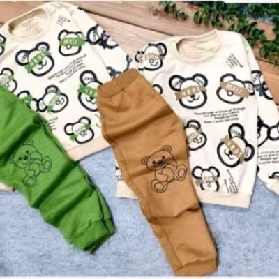 بلوز شلوار طرح خرس