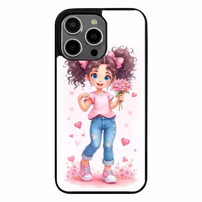 کاور مدل دخترک کد 2 مناسب برای گوشی موبایل اپل iPhone 15 Pro Max