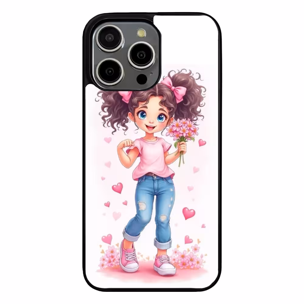 کاور مدل دخترک کد 2 مناسب برای گوشی موبایل اپل iPhone 15 Pro Max