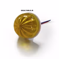 لاسوگاسی خورشیدی زرد 4.5 سانت تخت