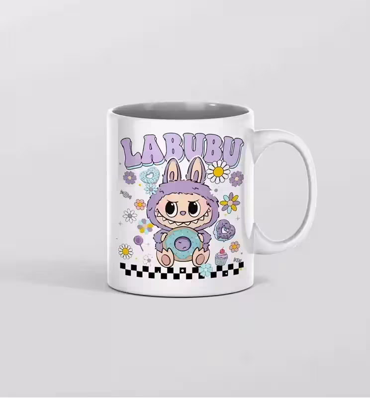 ماگ labubu بنفش