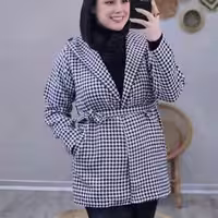 مانتو اسپرت زنانه پشمی مدل سولی