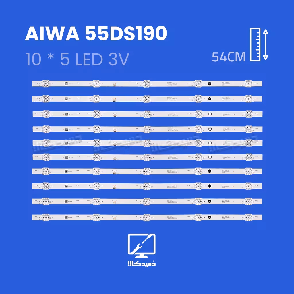 بک لایت تلویزیون آیوا مدل 55DS190