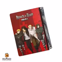 دفتر خط دار 100 برگ سری ATTACK ON TITAN لانگو (lango)