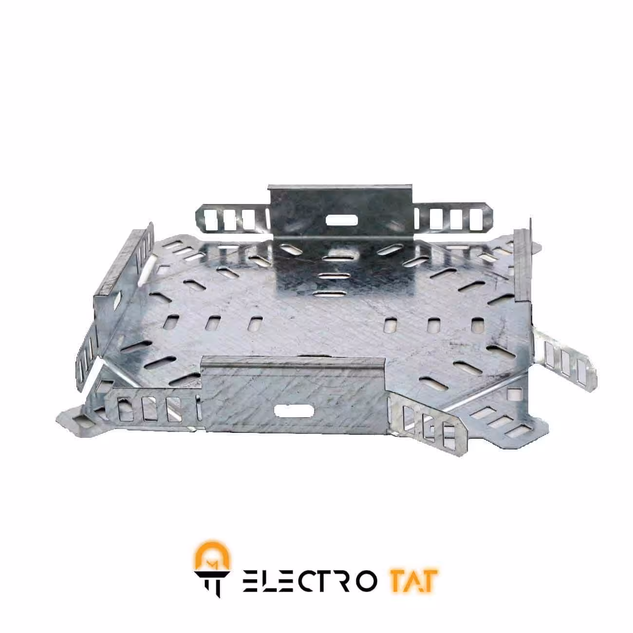 زانو چهار راهی سینی کابل گالوانیزه عرض 30 سانتیمتر با ضخامت های مختلف