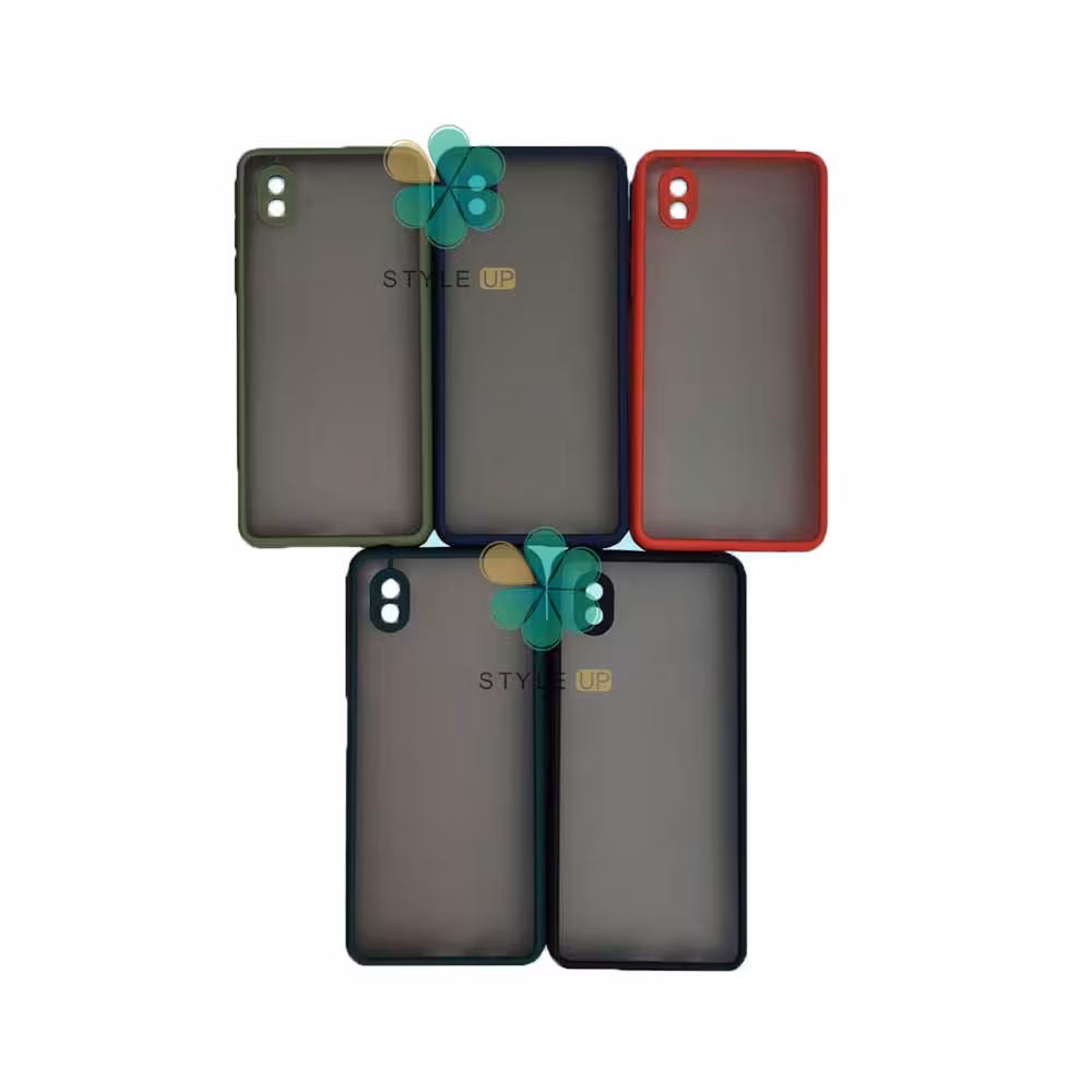 قاب گوشی سامسونگ Galaxy A01 Core مدل پشت مات محافظ لنزدار