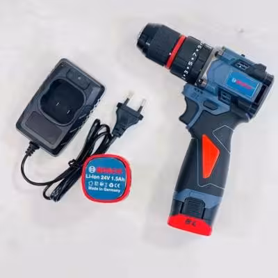 دریل شارژی براش لس 24 ولت بوش مدل BOSCH-24LI