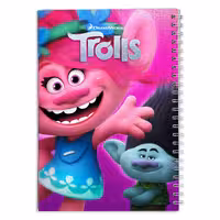 دفتر مشق کارتون ترول ها