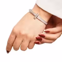 دستبند النگویی Tiffany رادیوم . کد ORG 1548.